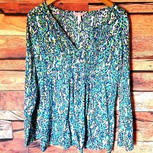Lilly Pulitzer pleated Top